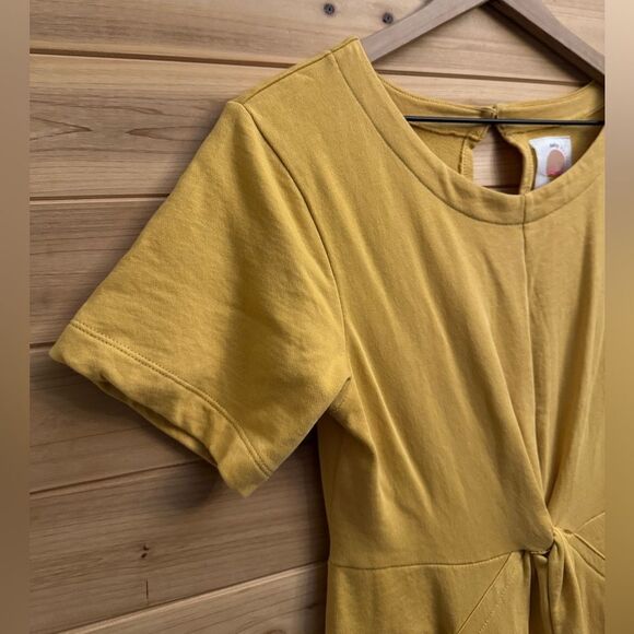 Daily Practice Size XSmall Delevan Ochre Yellow Dolman - Picture 4 of 13